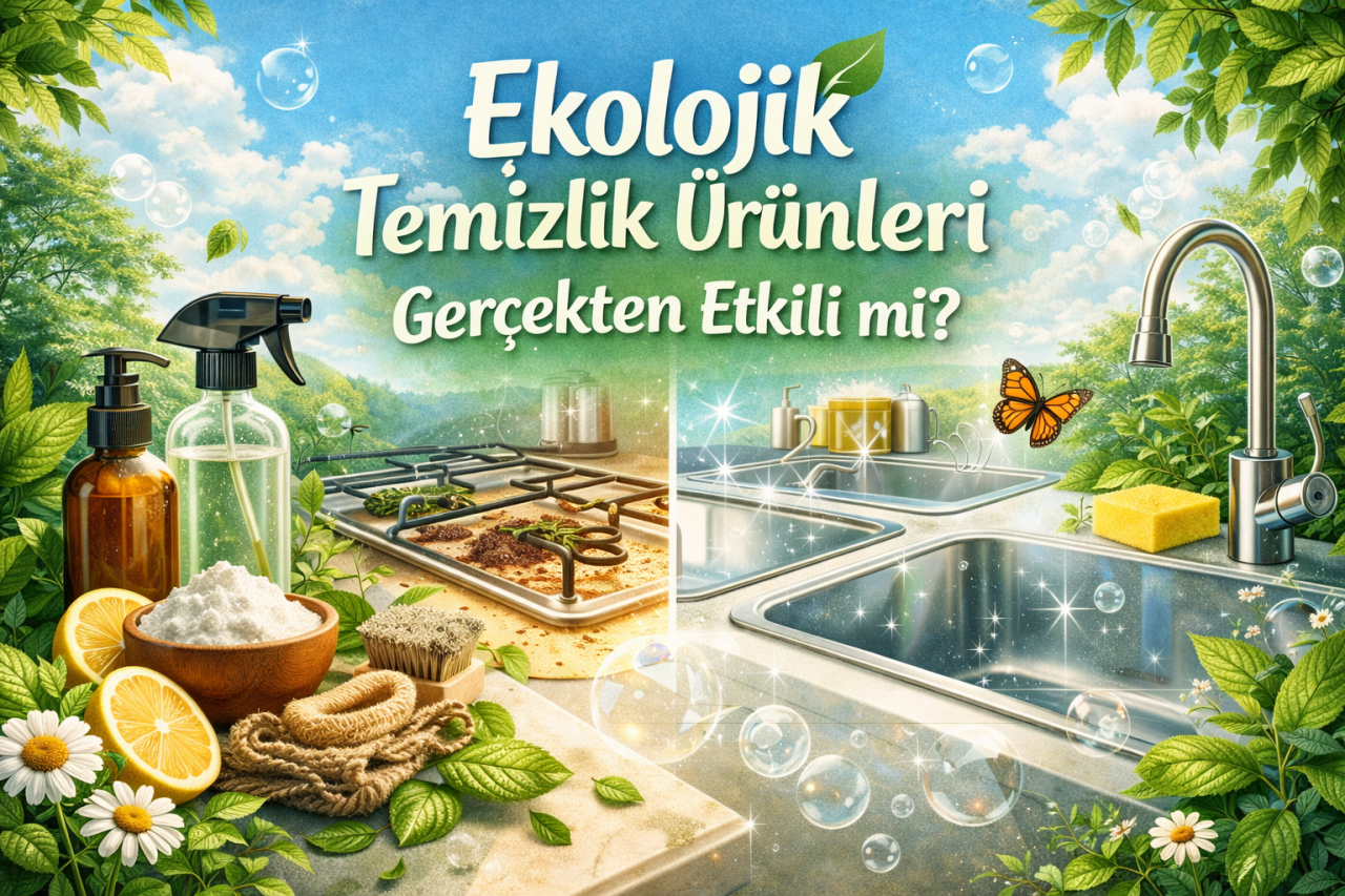 Ekolojik Temizlik Ürünleri Gerçekten Etkili mi?