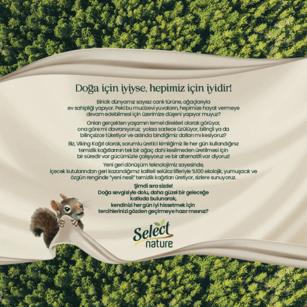 Select Nature  8'li Tuvalet Kağıdı