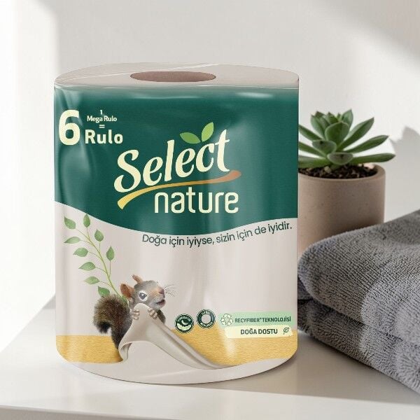Select Nature Mega Havlu - 760 yaprak