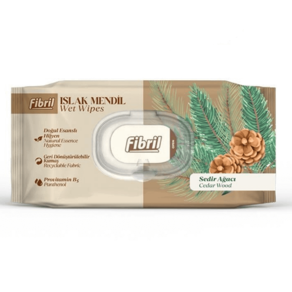 Fibril Islak Mendil 90'lı Sedir Ağacı