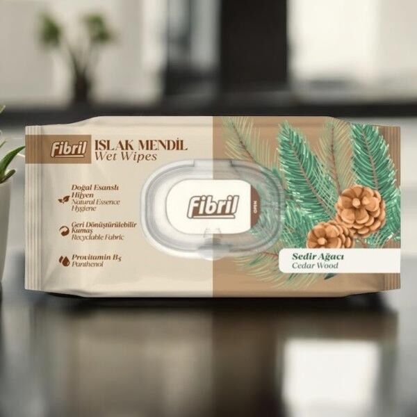 Fibril Islak Mendil 90'lı Sedir Ağacı