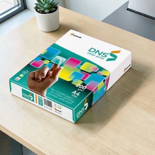 Dns Renkli Çıktılar için A4 Fotokopi Kağıdı 200 Gr 250'li (Ne1020)