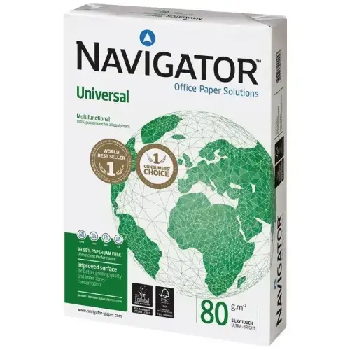 Navigator A4 Fotokopi Kağıdı 80 Gr 500 Sayfa