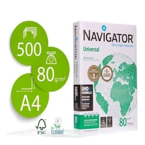 A4 Fotokopi Kağıdı Navigator 80 Gr 500 Sayfa