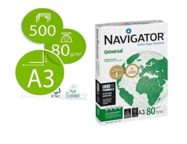 Navigator A3 Fotokopi Kağıdı 80gr 500 Sayfa