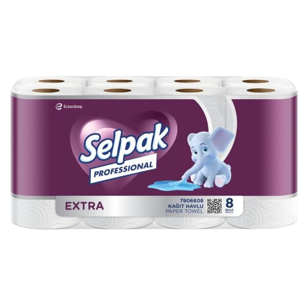 Selpak Professional Extra Kağıt Havlu 8'li