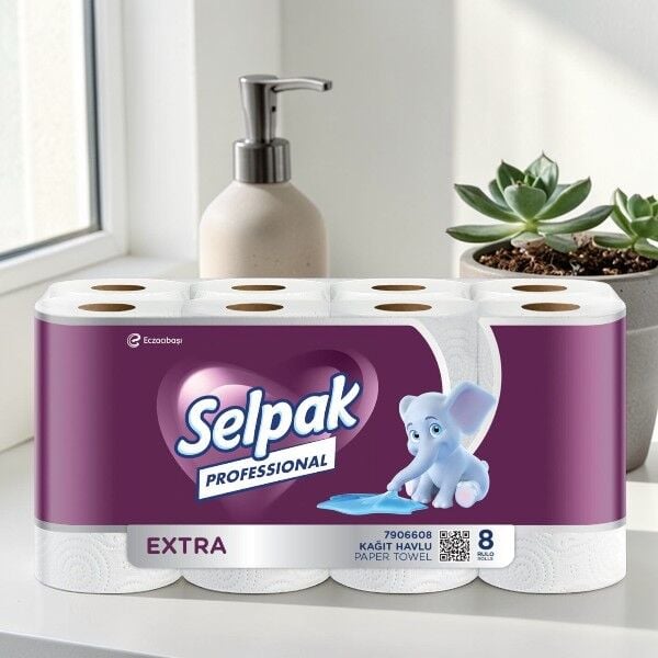 Selpak Professional Extra Kağıt Havlu 8'li