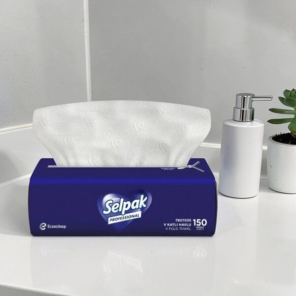 Selpak Professional V Katlı Kağıt Havlu 150 yaprak