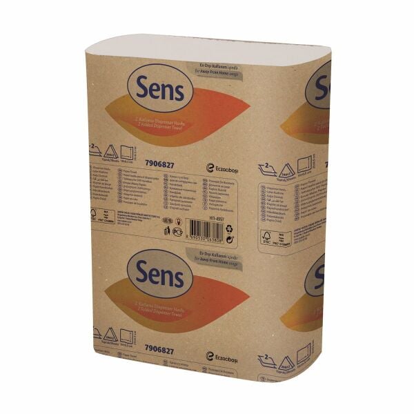 Sens Z Katlı Havlu 12'li Paket x 200 Yaprak