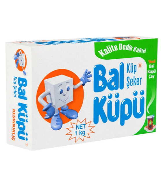 Balküpü Küp Şeker 1 Kg