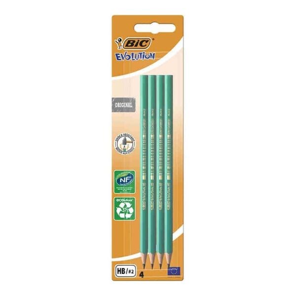Bic Evolution 650 HB 4'lü Kurşun Kalem (816276)
