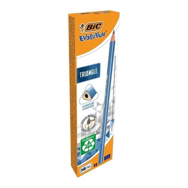 Bic ECOlution HB Üçgen Kurşun Kalem 12'li Kutu (964845)