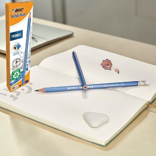 Bic ECOlution HB Üçgen Kurşun Kalem 12'li Kutu (964845)