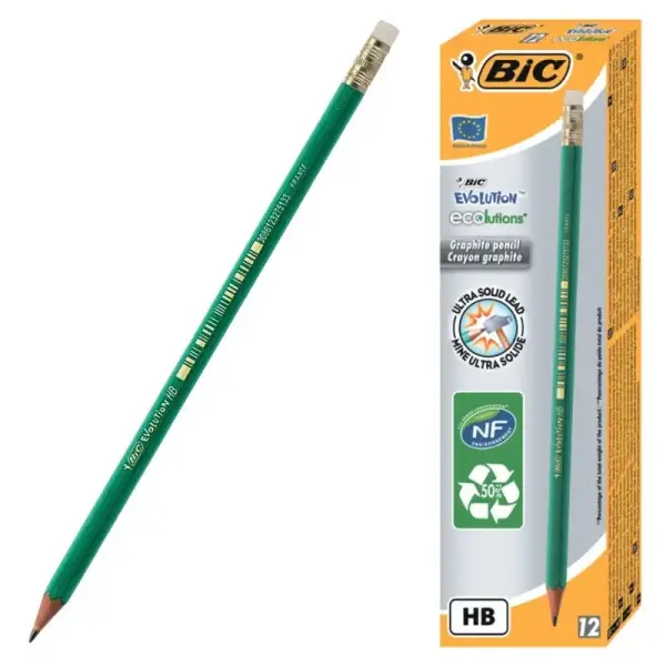 Bic ECOlutions 655 HB Kurşun Kalem 12'li Paket (8803323)