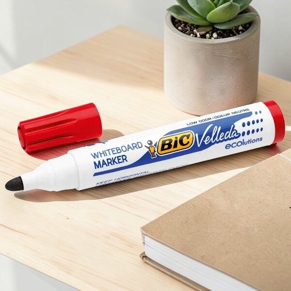 Bic Velleda ECOlutions Tahta Kalemi - Kırmızı (170103/904939)