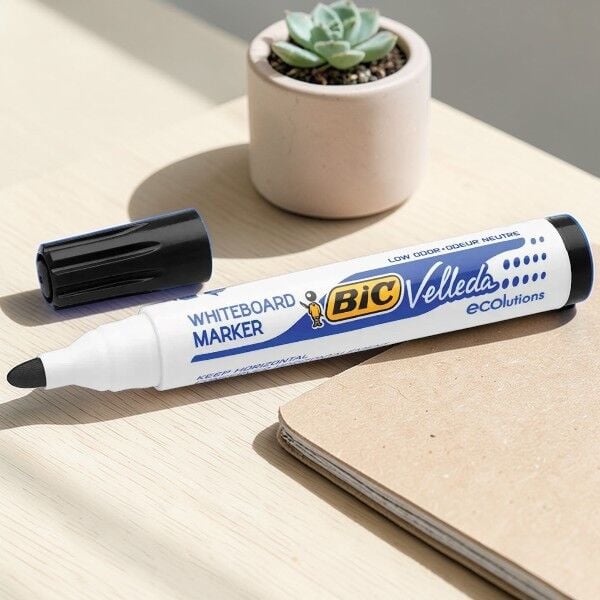 Bic Velleda ECOlutions Tahta Kalemi - Siyah (170109/904937)