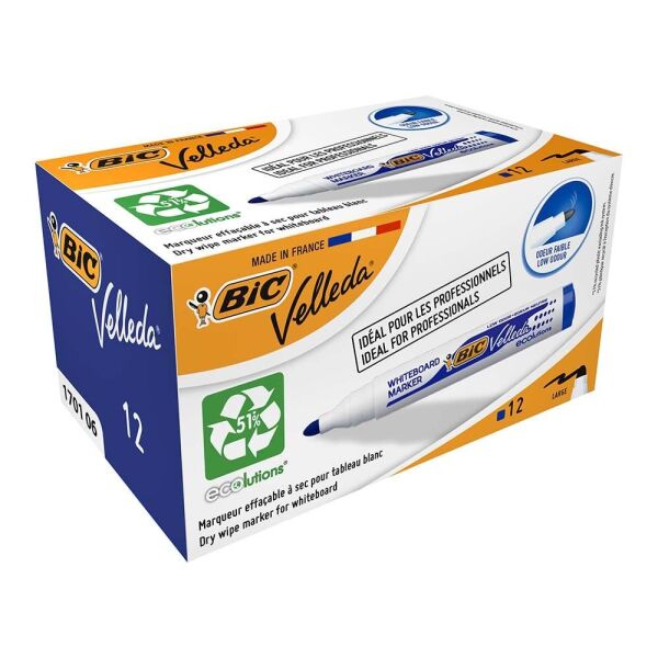 Bic Velleda ECOlutions Tahta Kalemi - Mavi (170106/904938)
