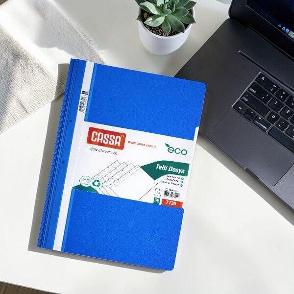 Cassa Eco Telli Dosya - Mavi 50'li (7730)