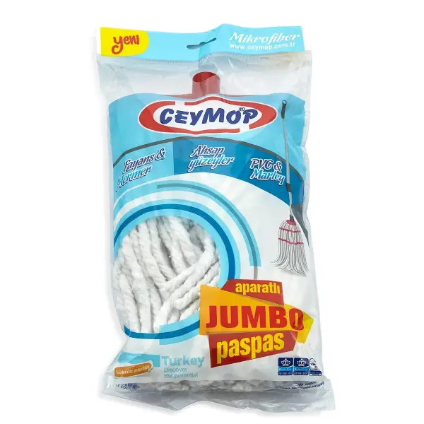 Ceymop Vidalı Mop Extra Jumbo Paspas (CYP-115)