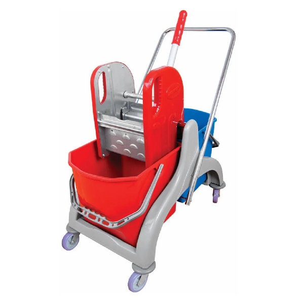 Ceymop Çift Kovalı Temizlik Seti Çelik Presli (Cyp-802)