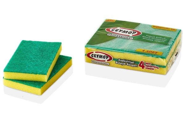 Ceymop Endüstriyel Bulaşık Süngeri 4'lü (Cyp-918)