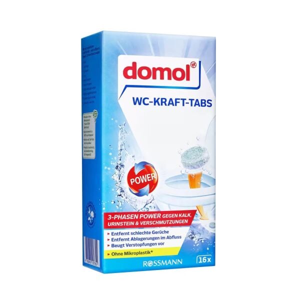 Domol Tuvalet Temizleme Tableti 16'lı