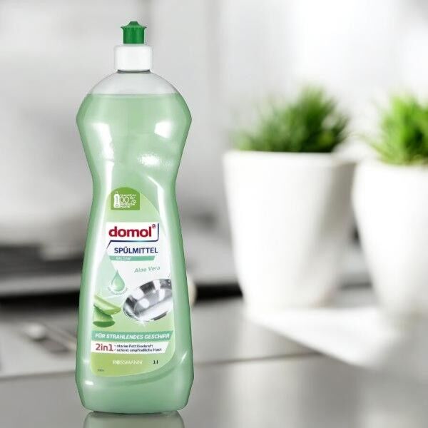 Domol Bulaşık Deterjanı 1000 Ml Balsam Aloe Vera