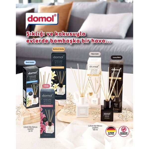 Domol Kokulu Çubuk Luxury Black Baharat 100 Ml