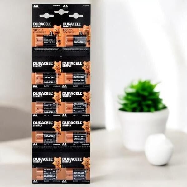 Duracell Simply AA 20'li Kalem Pil (2x10)