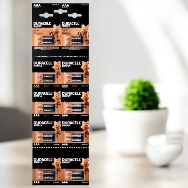 Duracell Simply AAA 20'li İnce Pil (2x10)