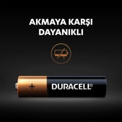 Duracell AAA 4'lü İnce Kalem Pil