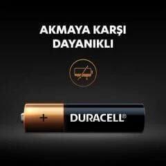 Duracell AAA 4'lü İnce Kalem Pil