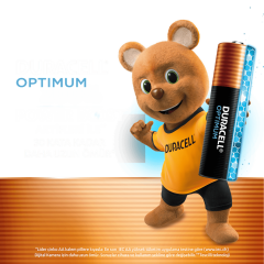 Duracell Optimum Power Boost AAA 4'lü İnce Kalem Pil