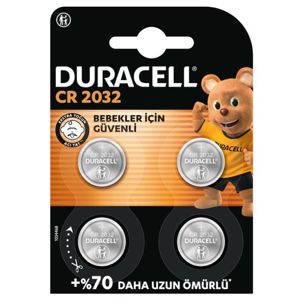 Duracell Düğme Pil - 2'li 3 Volt Iris 2.0 (2032)