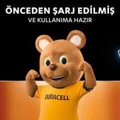 Duracell Şarj Edilebilir Pil AA 1300 mAh 2'li (Şarj Edilebilir Kalem Pil)