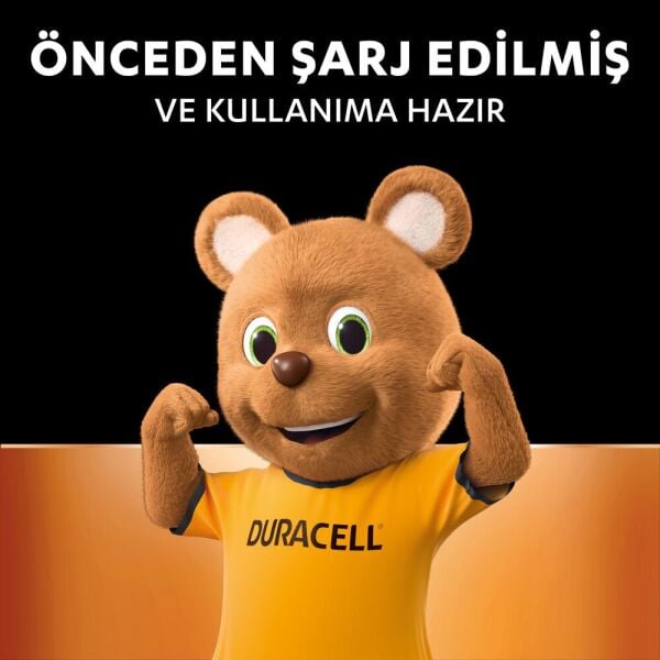 Duracell Şarj Edilebilir Pil AAA 750 mAh 2'li (Şarj Edilebilir İnce Kalem Pil)