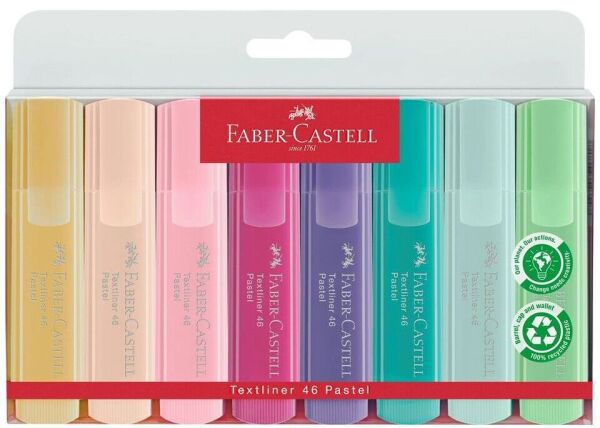 Faber-Castell Fosforlu Kalem Pastel 8li Set 154681