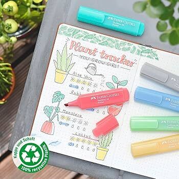 Faber-Castell Textliner 46 Fosforlu Kalem Pastel 8'li Set 154681