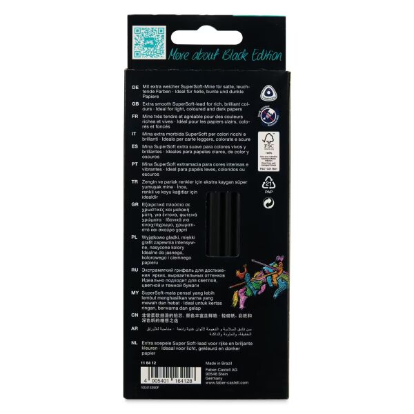 Faber-Castell Black Edition Boya Kalemi 12'li