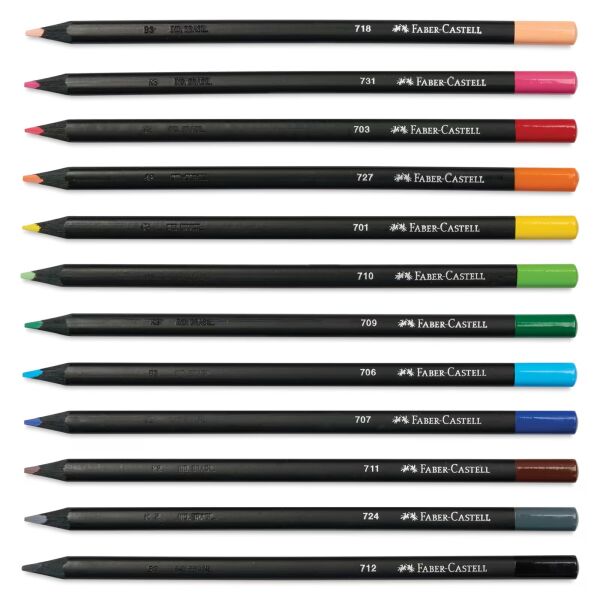 Faber-Castell Black Edition Boya Kalemi 12'li