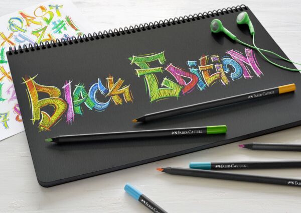 Faber-Castell Black Edition Boya Kalemi 24'lü