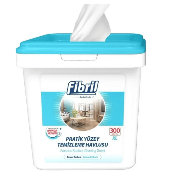 Fibril Yüzey Temizleme Havlusu Sabun Kokulu 300 Yaprak