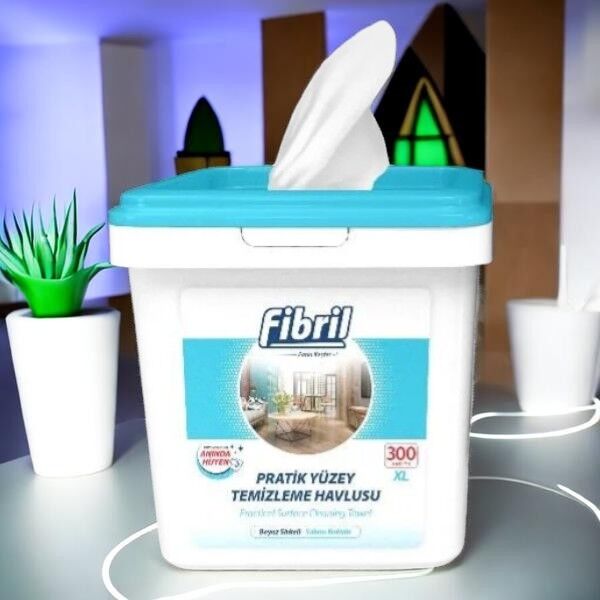 Fibril Yüzey Temizleme Havlusu Sabun Kokulu 300 Yaprak