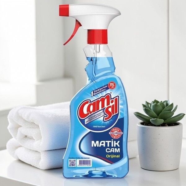 Camsil Matik Cam Temizleyici Sprey 500 ml