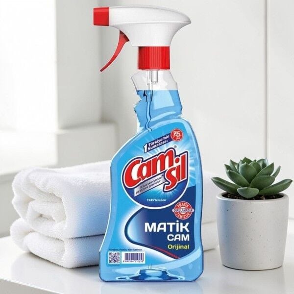 Camsil Matik Cam Temizleyici Sprey 500 ml