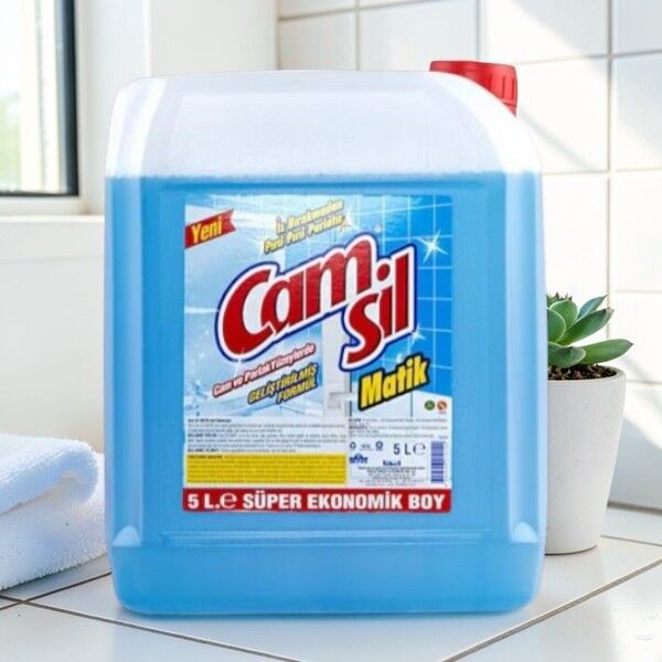 Camsil Cam Temizleyici Yedek 5Lt