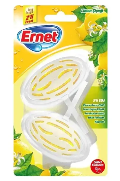 Ernet Klozet Blok - Limon Çiçeği 2*40gr