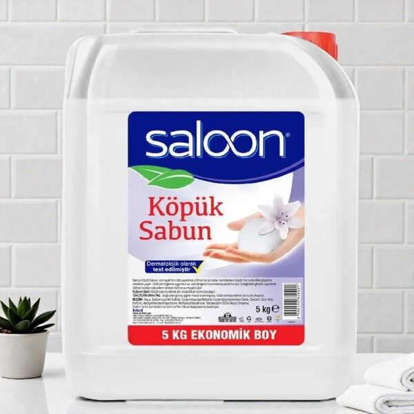 SALOON KÖPÜK SABUN 5 LT
