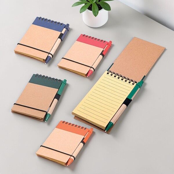 İlpen Geri Dönüşüm Kalemli Not Defteri 6375