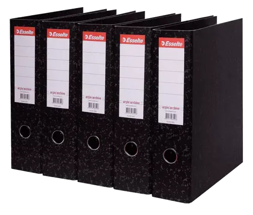 Esselte 9950 Geniş Karton Klasör - Siyah